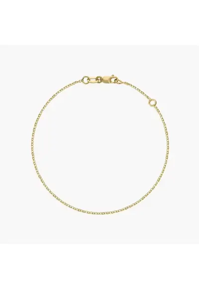 Bratara din aur Simple Chain