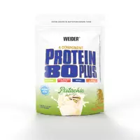 Pudră proteică, Weider Protein 80+, fistic, 500g