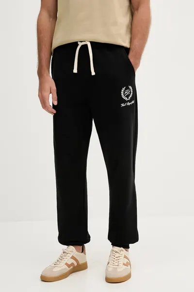 Karl Lagerfeld pantaloni de trening din bumbac