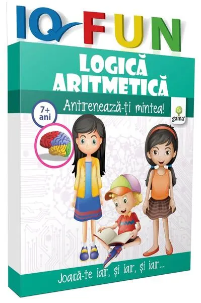 Logică aritmetică. IQ Fun - Board book - ***