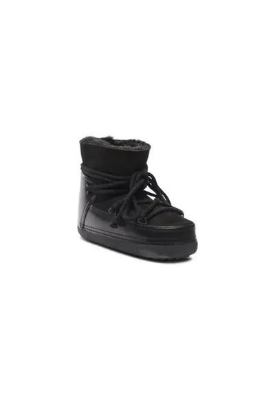 Ghete dama 303114640 - Piele naturala - Negru - Negru