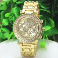 Ceas dama Quartz, Geneva Select, Auriu