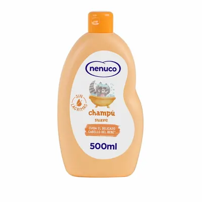 Șampon bebeluși, Nenuco, Gentle, migdale dulci, 500ml