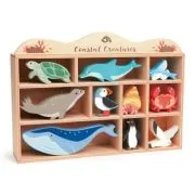 Animalutele apelor pe raft Coastal Creatures, 10 piese