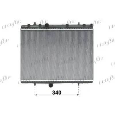 Radiator, racire motor FRIGAIR 0108.3075