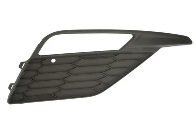 Grila bara Stanga FR, cu locas proiector, plastic, negru potrivit SEAT LEON, LEON SC, LEON ST, LEON ST/combi 2012-2020 dupa 2016