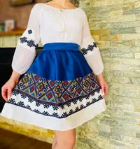 Rochie Traditionala stilizata cu Laura 8