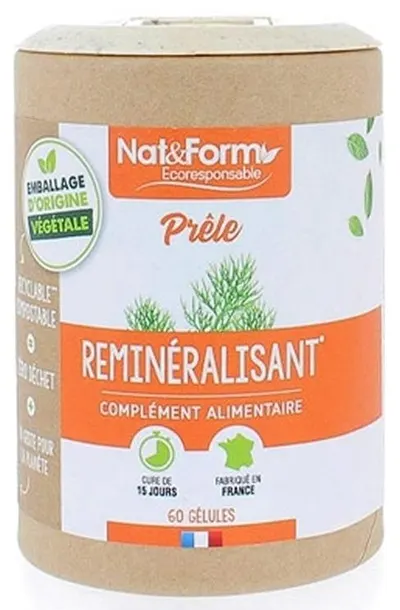 Bio coada-calului sălbatic, 60 capsule, Nat&Form