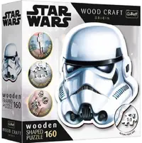 Puzzle din lemn Trefl din 160 de piese - Casca Stormtrooper