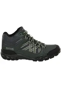 Ghete copii Edgepoint Mid impermeabile - kaki - material sintetic si textil - pentru trekking