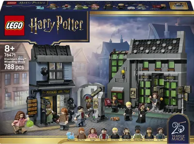 Constructor LEGO Harry Potter -Magazine de vrăjitori din Aleea Diagonalei(76471)