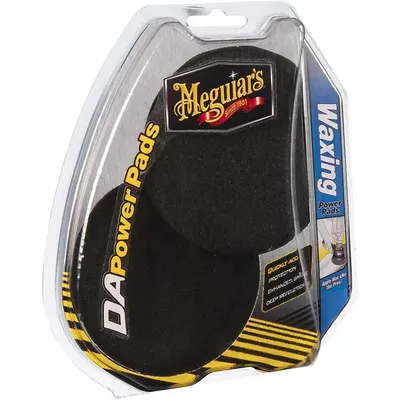 Set 2 Buc Burete Fin Ceruire Meguiar s DA Waxing Power Pads 101MM G3509INTMG