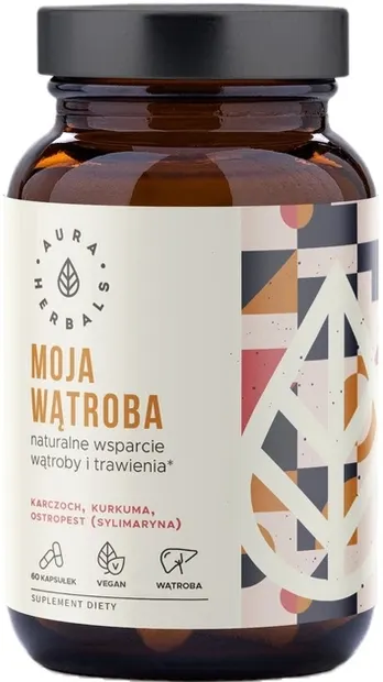 Formulă cu anghinare, turmeric și armurariu, 60 capsule, Aura Herbals