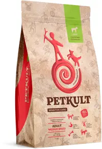 Hrana Uscata Caini, Petkult Dog Sensitive Care Adult Medium Breed, 12 kg