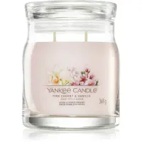 Yankee Candle Pink Cherry & Vanilla lumânare parfumată Signature 368 g