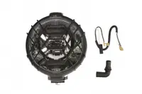 Far universal stanga dreapta (faza lunga, H3, 12 24V, diametru 152mm, alb, metal, crom, lungime cablu: 150mm)