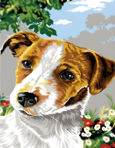 Desen de numere Newart - W5021, 40 x 50 cm