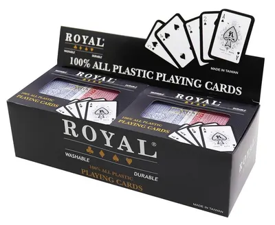 Cărți de joc AS Company - Royal Canasta Poker, 2 punți