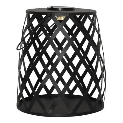 Felinar cu LED Star Trading Calabria, înălțime 28 cm, negru