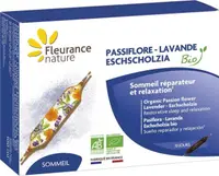 Bio pasiflora, lavandă și escholție, 10 ampule, Fleurance Nature