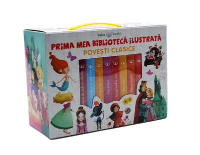 Cutie. Prima mea biblioteca ilustrata. Povesti clasice (8 carticele)