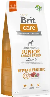 Brit Care Dog Hypoallergenic Junior Large Breed Miel - 12-kg