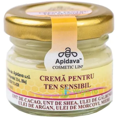 Crema pentru Ten Sensibil cu Ulei de Argan 30ml