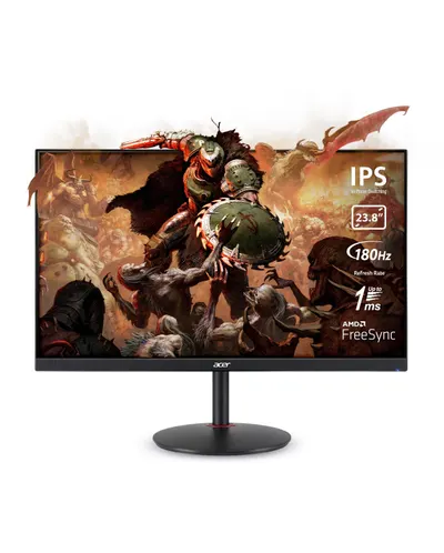 Monitor de gaming Acer - XV240YM3bmiiprx, 23.8'', 180Hz, 1 ms, FreeSync