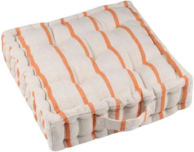 Pernă de podea STOF - St Trop, 45 x 45 x 10 cm, Coral