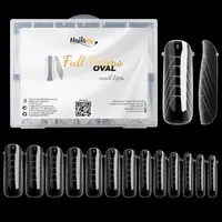 Tipsuri Reutilizabile NAILSUP Full Forms Oval, 120 buc