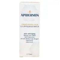 Crema pentru ochi anti-aging cu laptisor de matca, 10ml, Apidermin