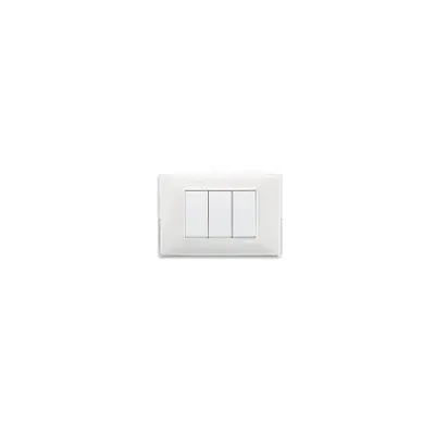 Placa ornament 7 module Vimar(Plana) Reflex snow