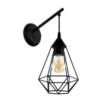 Lampa perete TARBES negru 220-240V,50/60Hz
