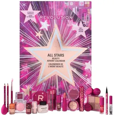 Makeup Revolution Calendar Advent Machiaj de frumusețe, 24 piese