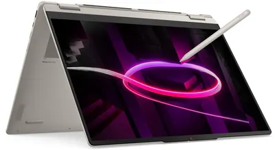 Laptop 2 în 1 Lenovo - Yoga 7, 16'', 2.8K, AI 7, 32GB/1TB, Touch, bej