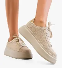 Pantofi Casual Ganey Bej 2