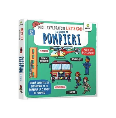 Let's go! La stația de pompieri - Hardcover