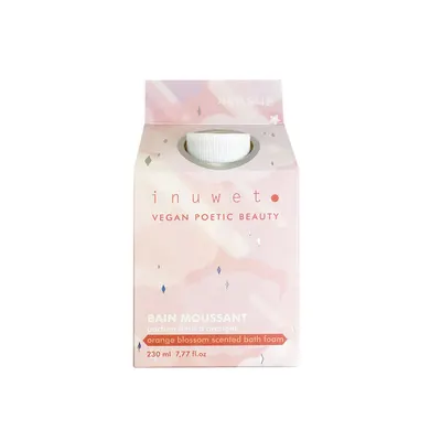 Spuma de baie cu parfum de flori de portocal, 230ml, Inuwet