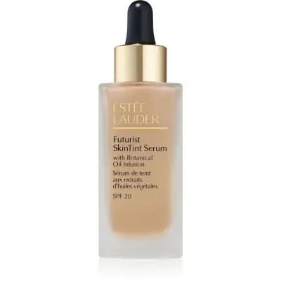 Estée Lauder Futurist SkinTint Serum Foundation With Botanical Oil Infusion SPF 20 machiaj de îngrijire SPF 20 culoare 2C0 Cool Vanilla 30 ml