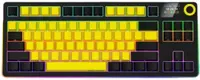 Tastatură mecanică Lorgar - KBP70TKLW, wireless, Linear, RGB, negru/galben