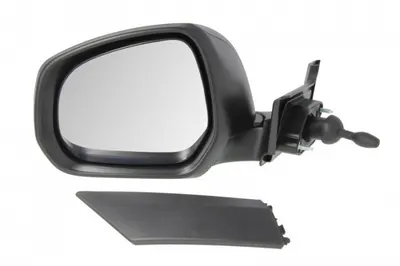Oglinda stanga mecanica crom, grunduita OPEL AGILA; SUZUKI SPLASH dupa 2008