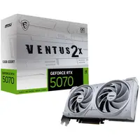 Placă video MSI - GeForce RTX 5070 12G VENTUS 2X OC, 12GB, GDDR7, alb