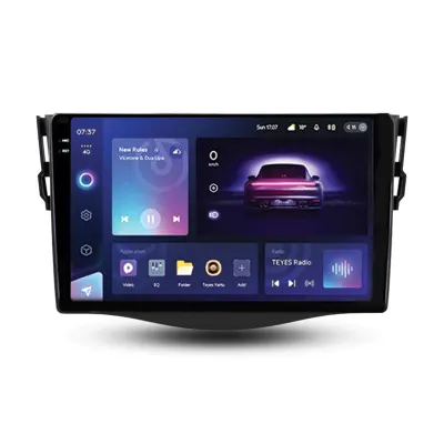 Navigatie Auto Teyes CC3 2K Toyota RAV4 XA30 2005-2013 6+128GB 9.5" QLED Octa-core 2Ghz, Android 4G Bluetooth 5.1 DSP