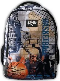 Ghiozdan școlar 2 în 1 KAOS - Basketball