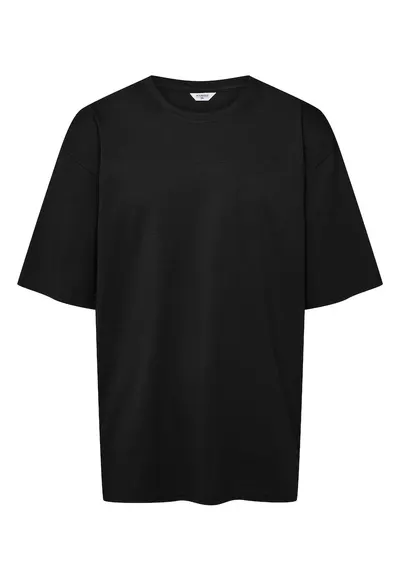 Tricou cu maneca scurta Mite gri - Negru gri
