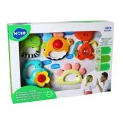 Set 5 zornaitoare dinozauri multicolori, Hola