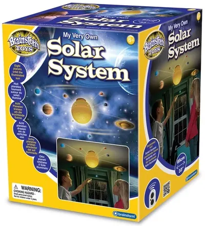Jucarie educativa Brainstorm - Sistem solar luminos, cu telecomanda
