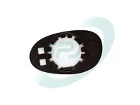 Sticla oglinda exterioara Stanga potrivit SMART FORTWO 2004-2007 - (convexa, incalzita)