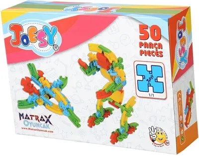 Constructor educativ Matrax, 50 piese