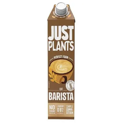 Bautura vegetala Barista, fara zahar, 1L, JUST PLANTS Engros
